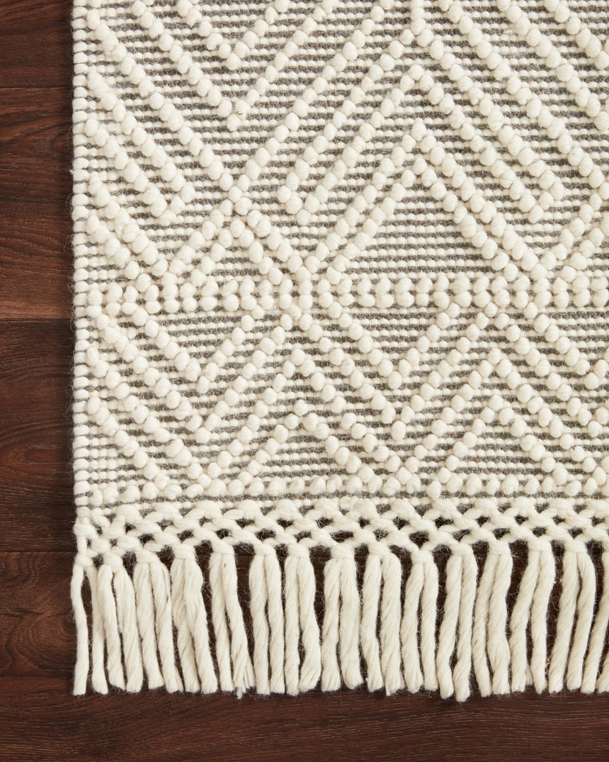 Noelle Rug 07 | Ivory / Grey
