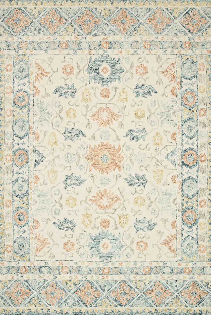 Norabel Rug 01 | Ivory / Multi