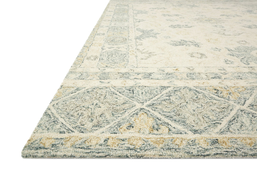 Norabel Rug 01 | Ivory / Slate