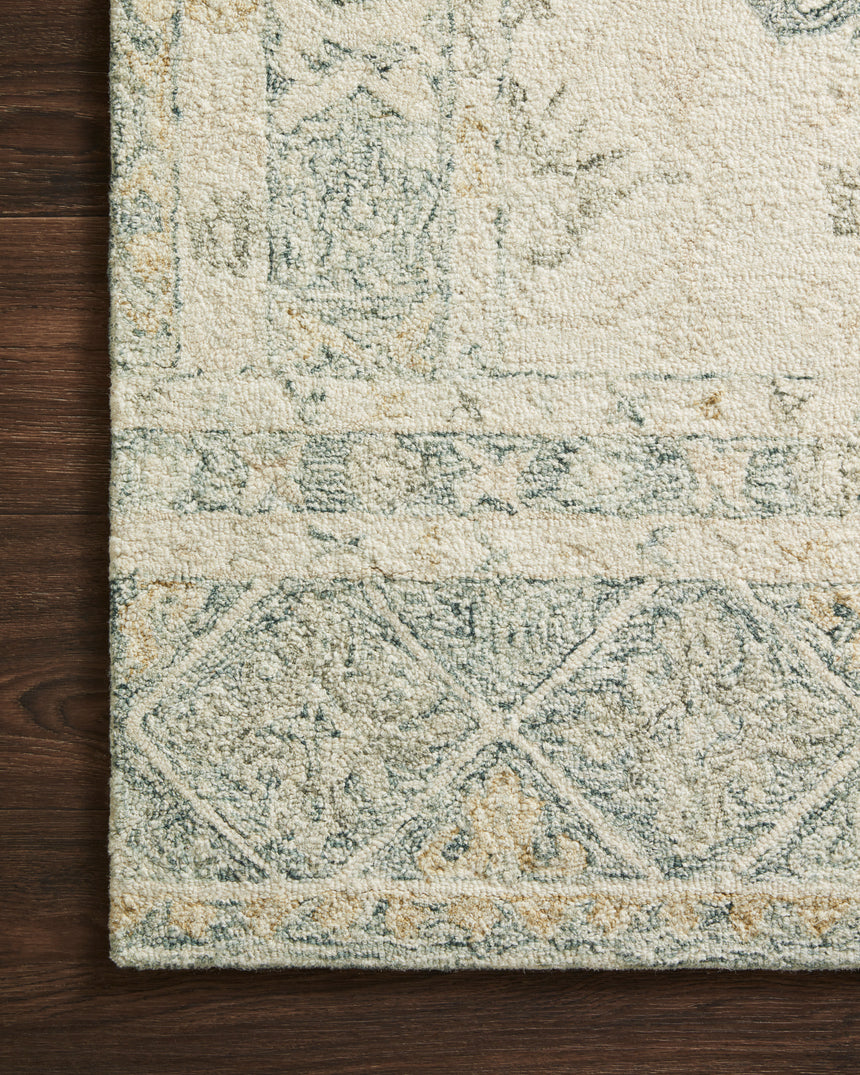 Norabel Rug 01 | Ivory / Slate