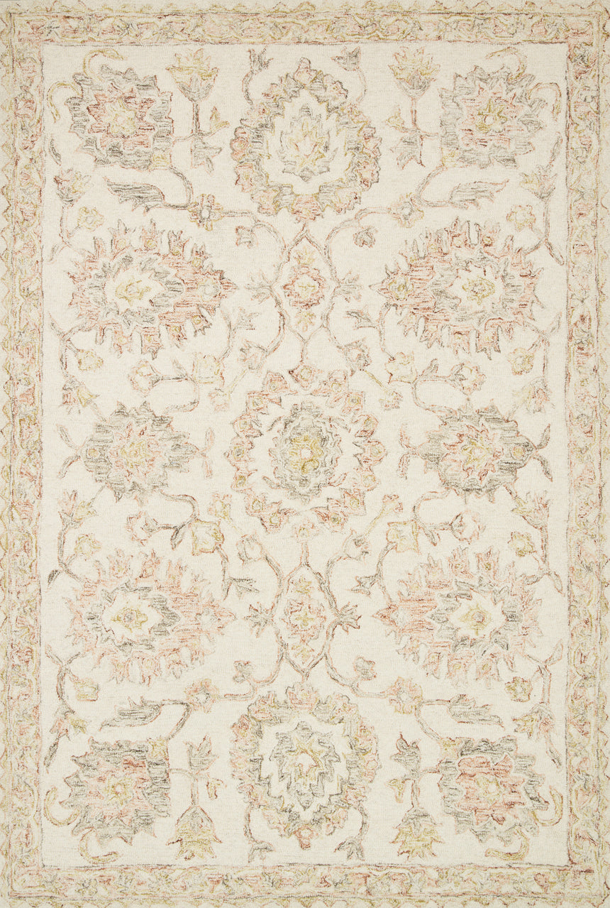Norabel Rug 04 | Ivory / Blush