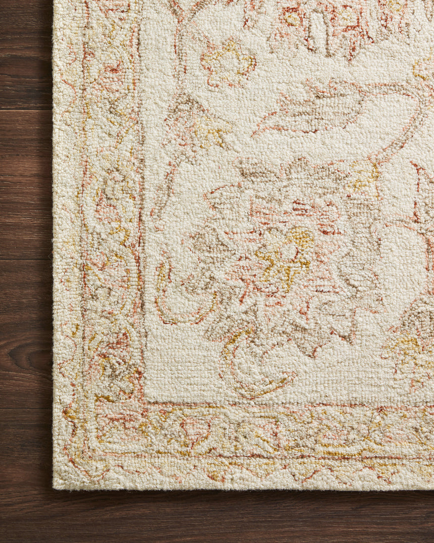Norabel Rug 04 | Ivory / Blush