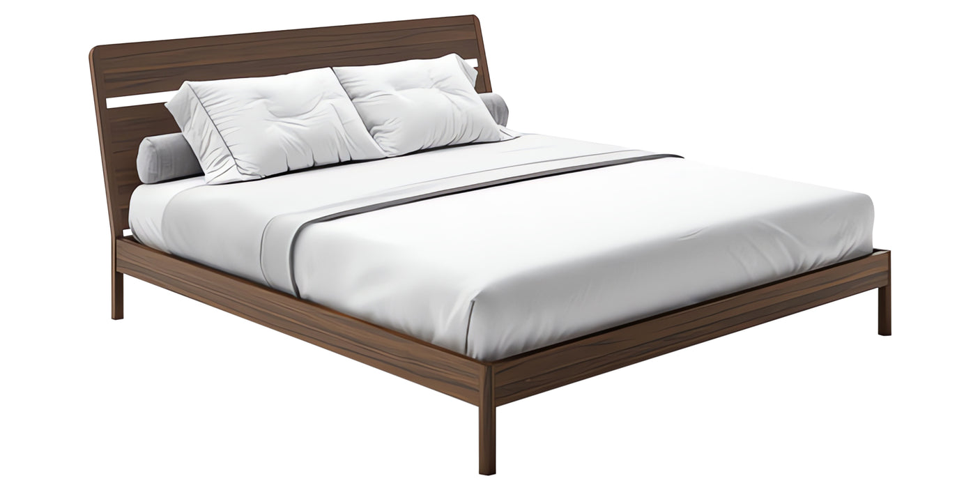 Smoked Walnut | Mobican Nueva Bed | Valley Ridge Furniture