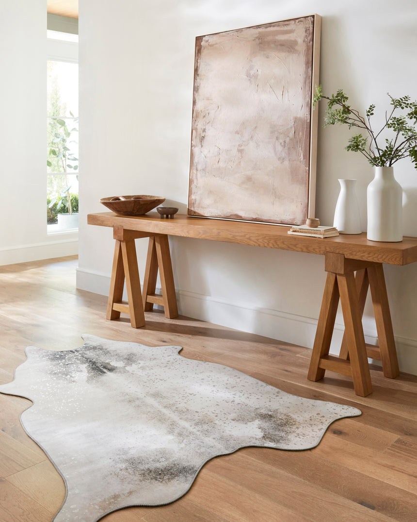 Odessa Rug 02 | Silver / Grey
