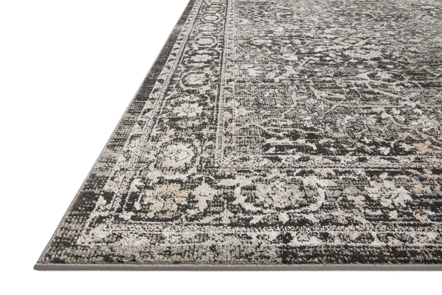 Odette Rug 01 | Charcoal / Silver