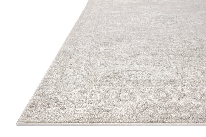Odette Rug 02 | Silver / Ivory