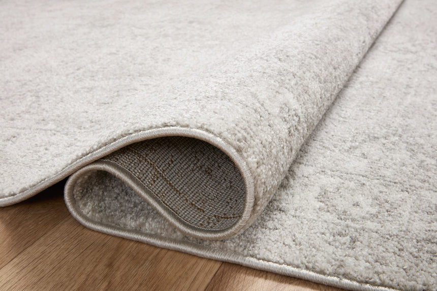 Odette Rug 02 | Silver / Ivory