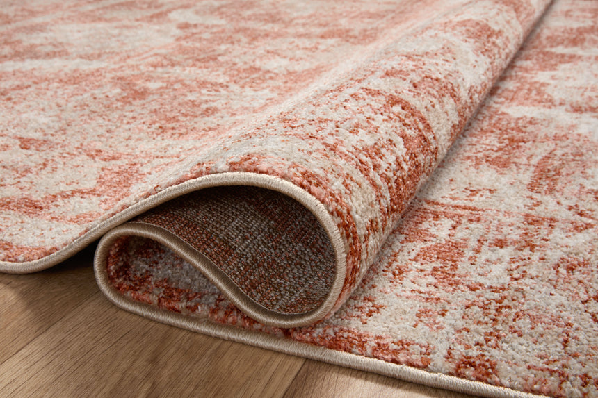 Odette Rug 03 | Rust / Ivory