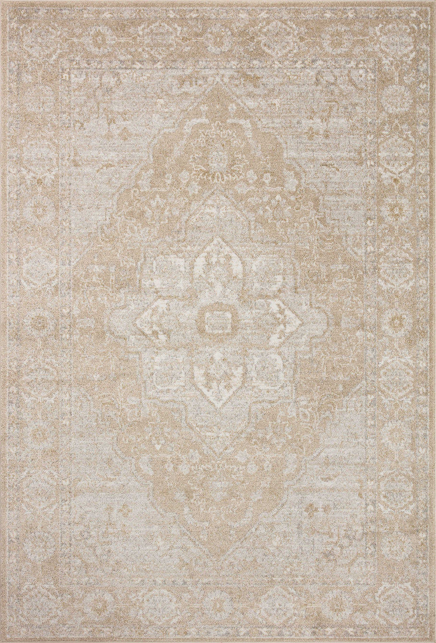 Odette Rug 05 | Beige / Silver