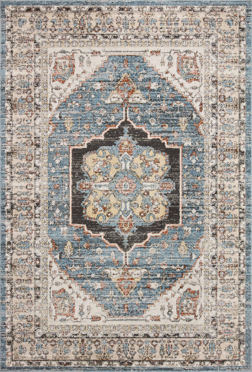 Odette Rug 06 | Sky / Multi