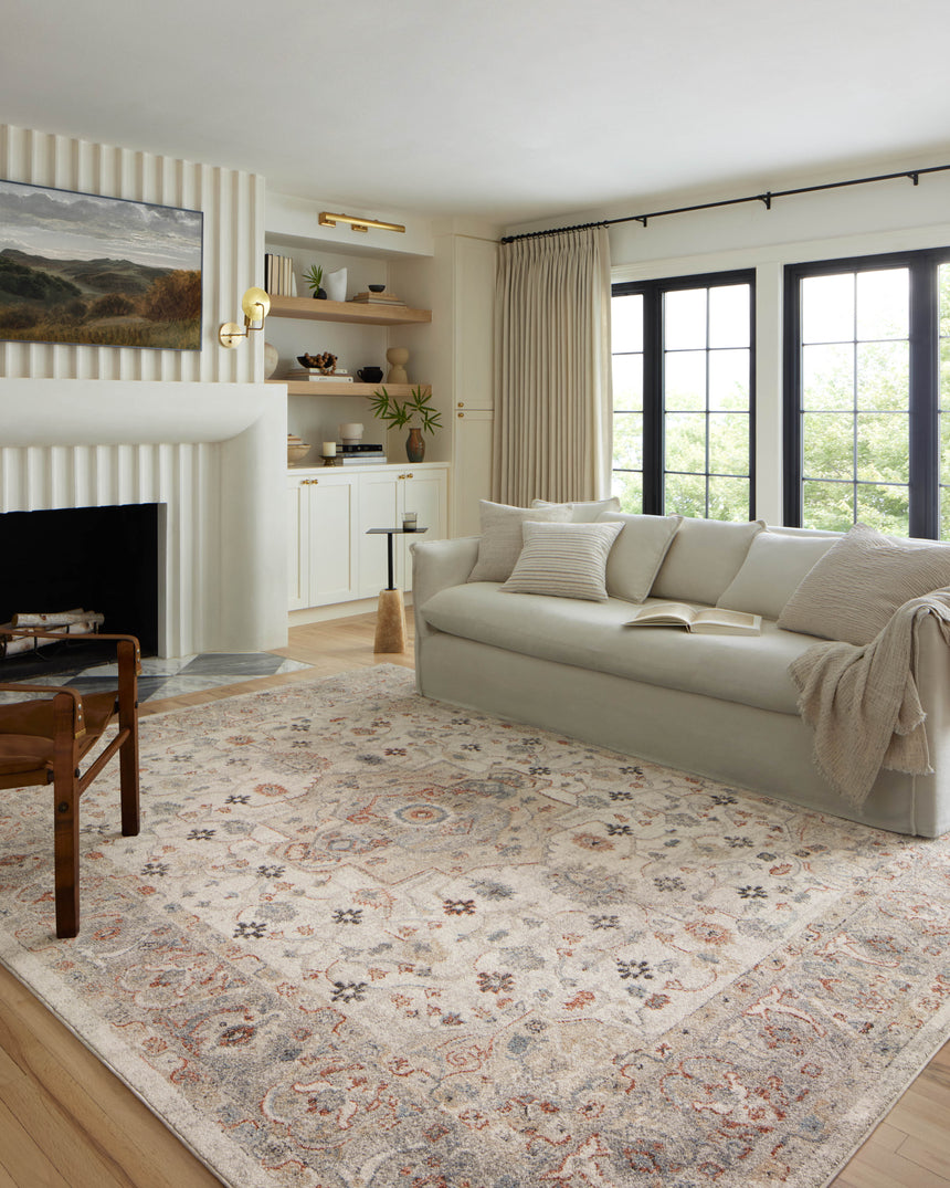 Odette Rug 09 | Ivory / Multi