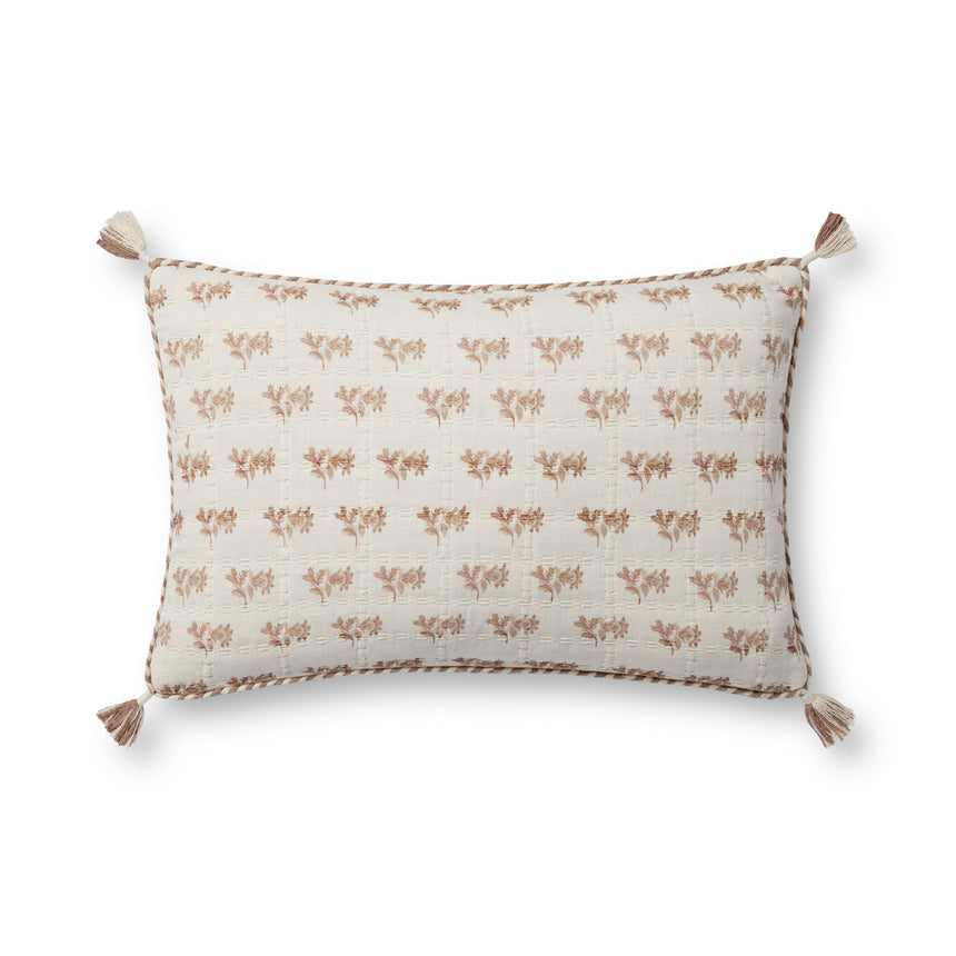 Blush / Ivory Pillow