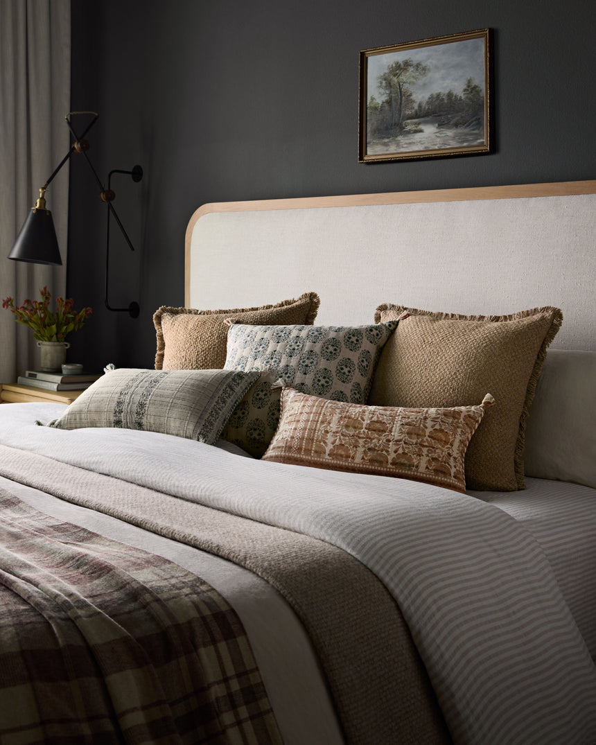 Blush / Ivory Pillow