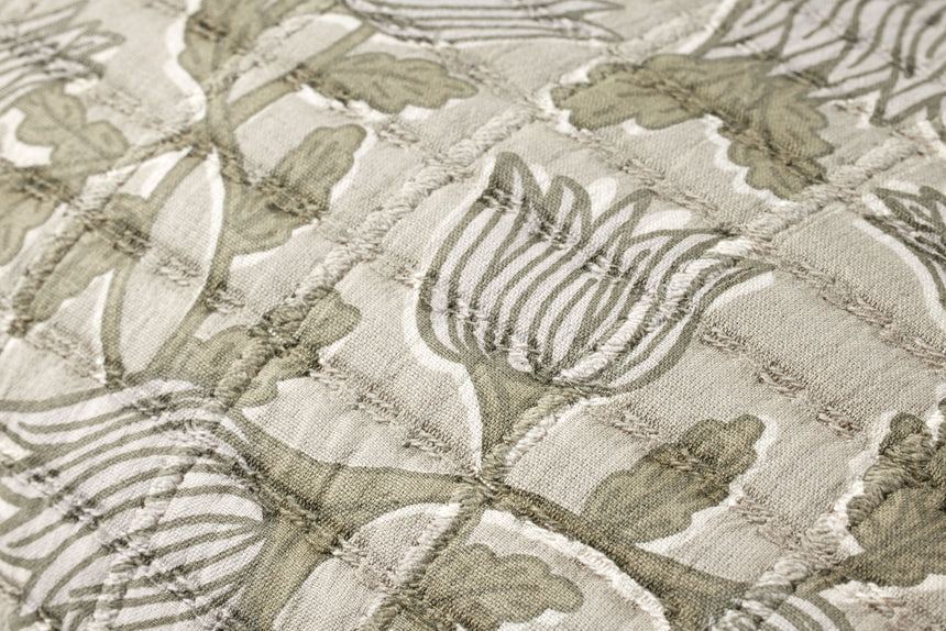 Natural / Sage Pillow