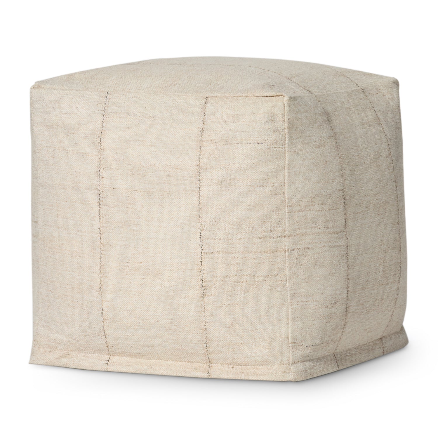 Ivory Pouf | LPF0043