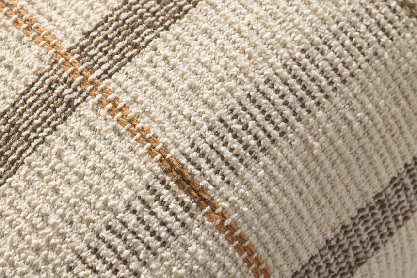 Ivory / Brown Pillow | PLL0175
