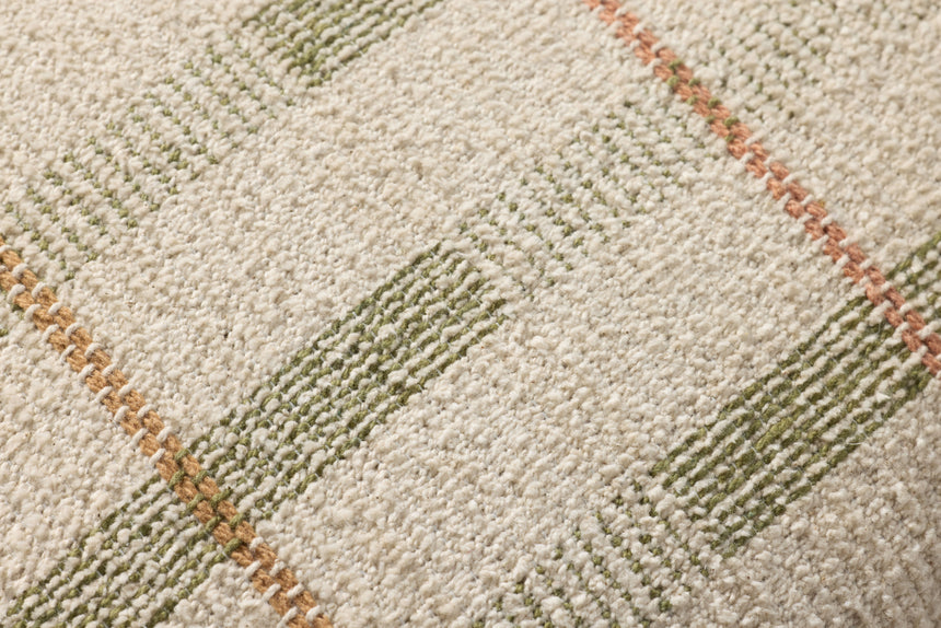 Ivory / Green Pillow | PLL0175