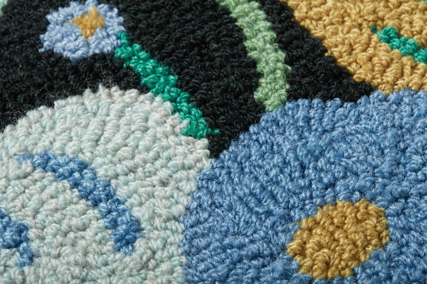 Indigo / Multi Pillow