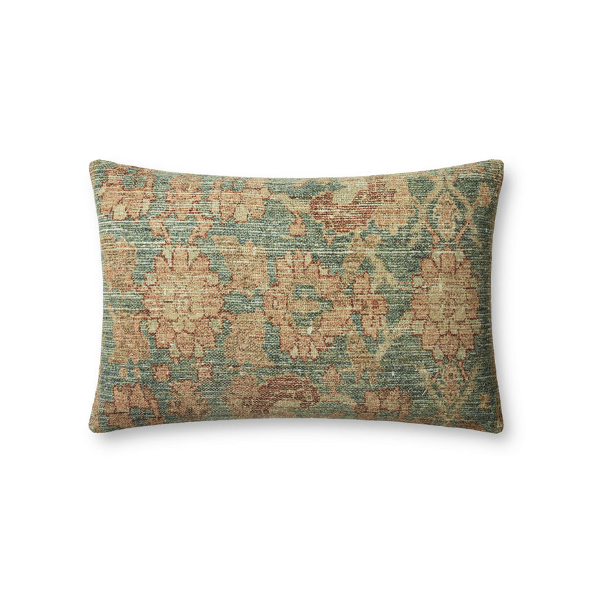 Clay Teal / Terracotta Pillow