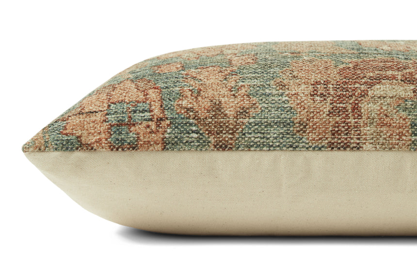 Clay Teal / Terracotta Pillow