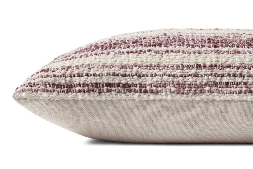 Burgundy / Ivory Pillow