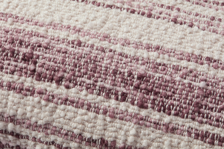 Burgundy / Ivory Pillow