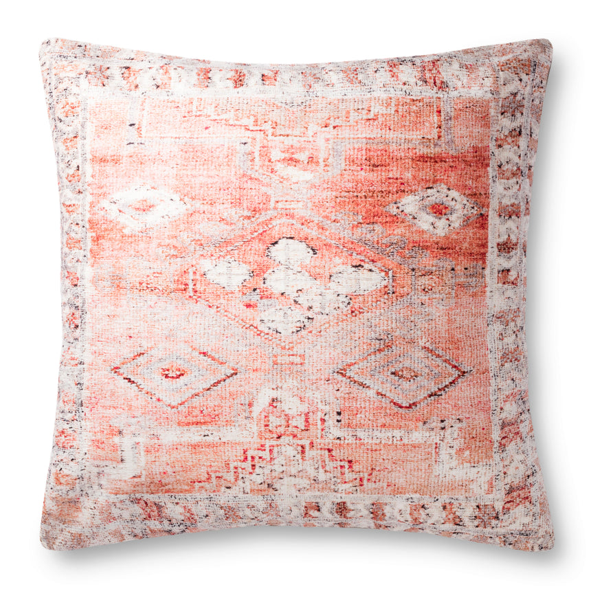 Coral / Multi Pillow | P0886