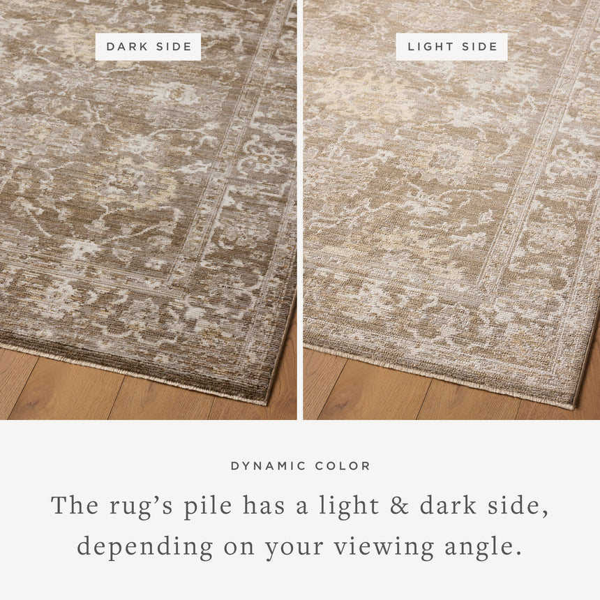 Pace Rug 01 | Bark / Natural
