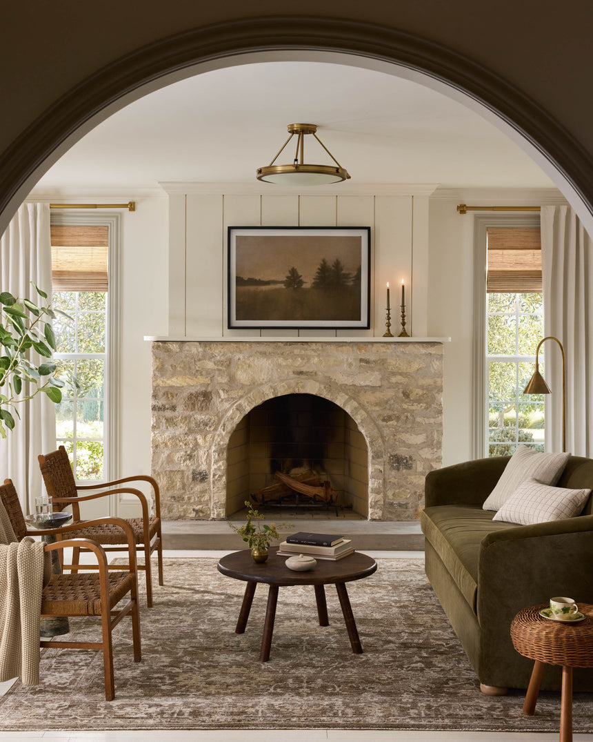 Pace Rug 01 | Bark / Natural