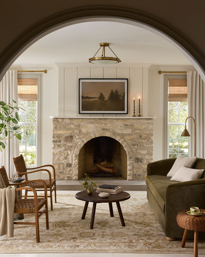 Pace Rug 02 | Natural / Gold