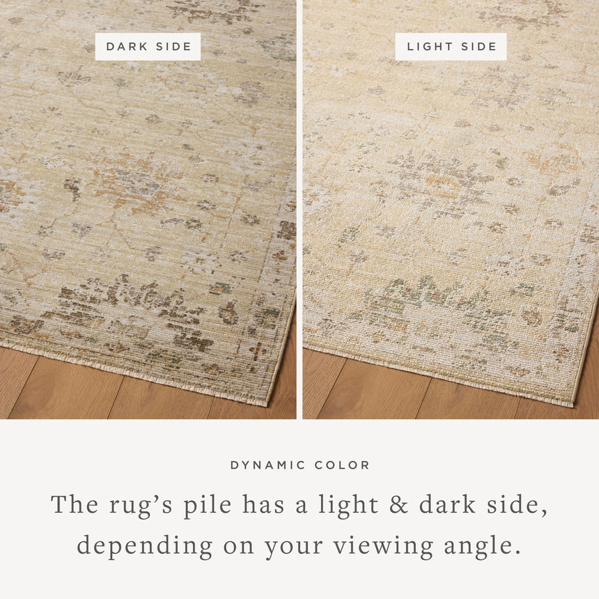 Pace Rug 05 | Apricot / Multi