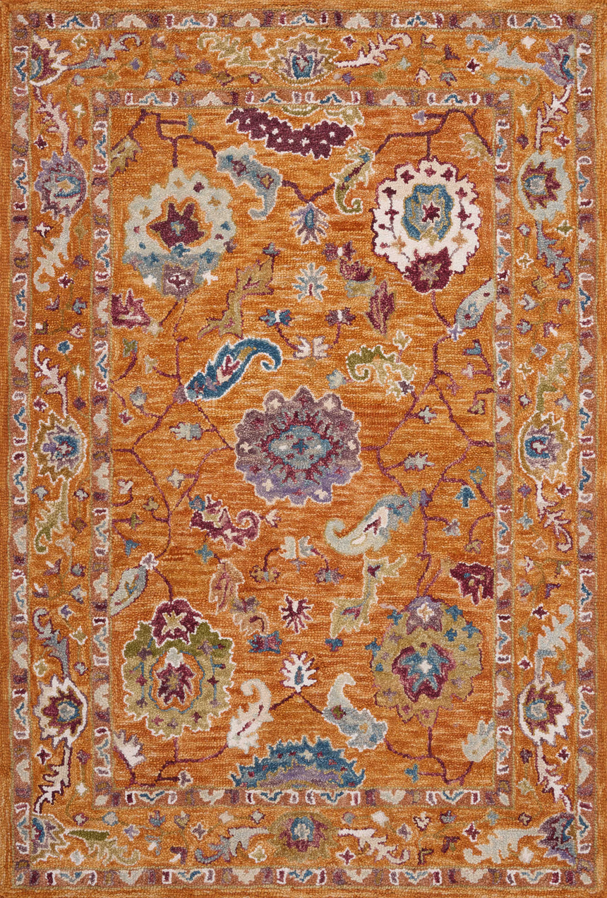 Padma Rug 01 | Orange / Multi