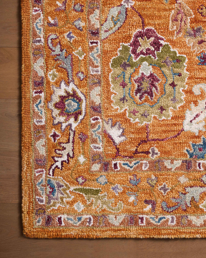 Padma Rug 01 | Orange / Multi