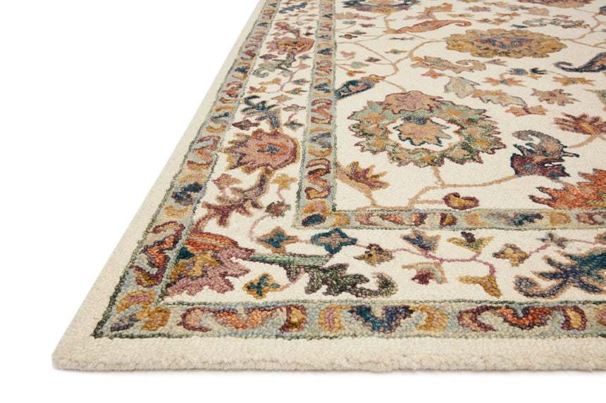 Padma Rug 01 | White / Multi