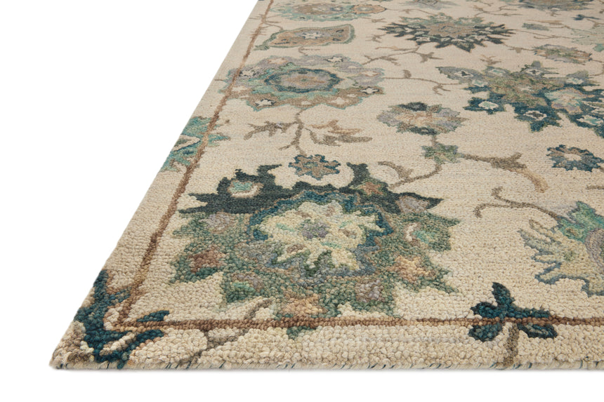 Padma Rug 03 | Ivory / Blue