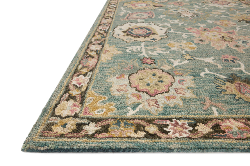 Padma Rug 04 | Teal / Multi