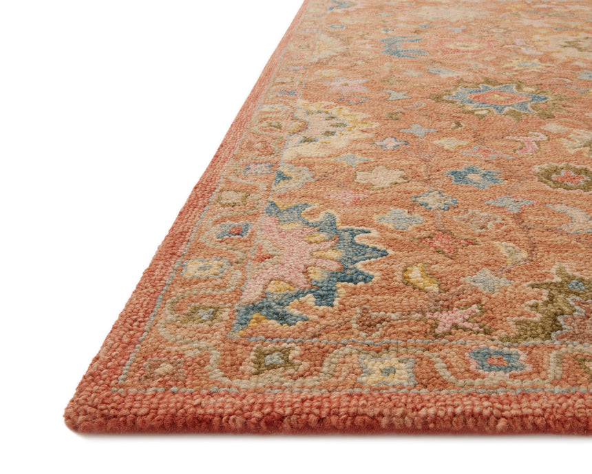 Padma Rug 05 | Terracotta / Multi