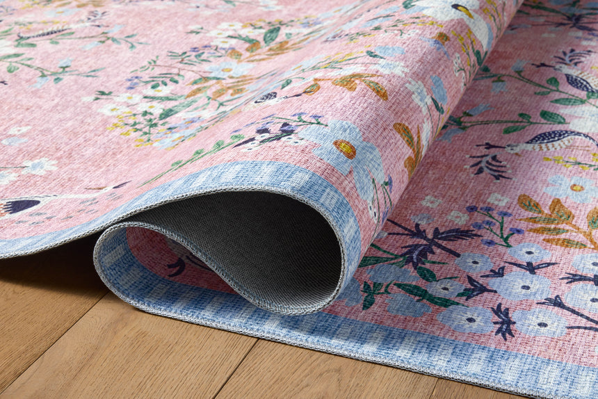 Palais Rug 03 | Rose / Sky