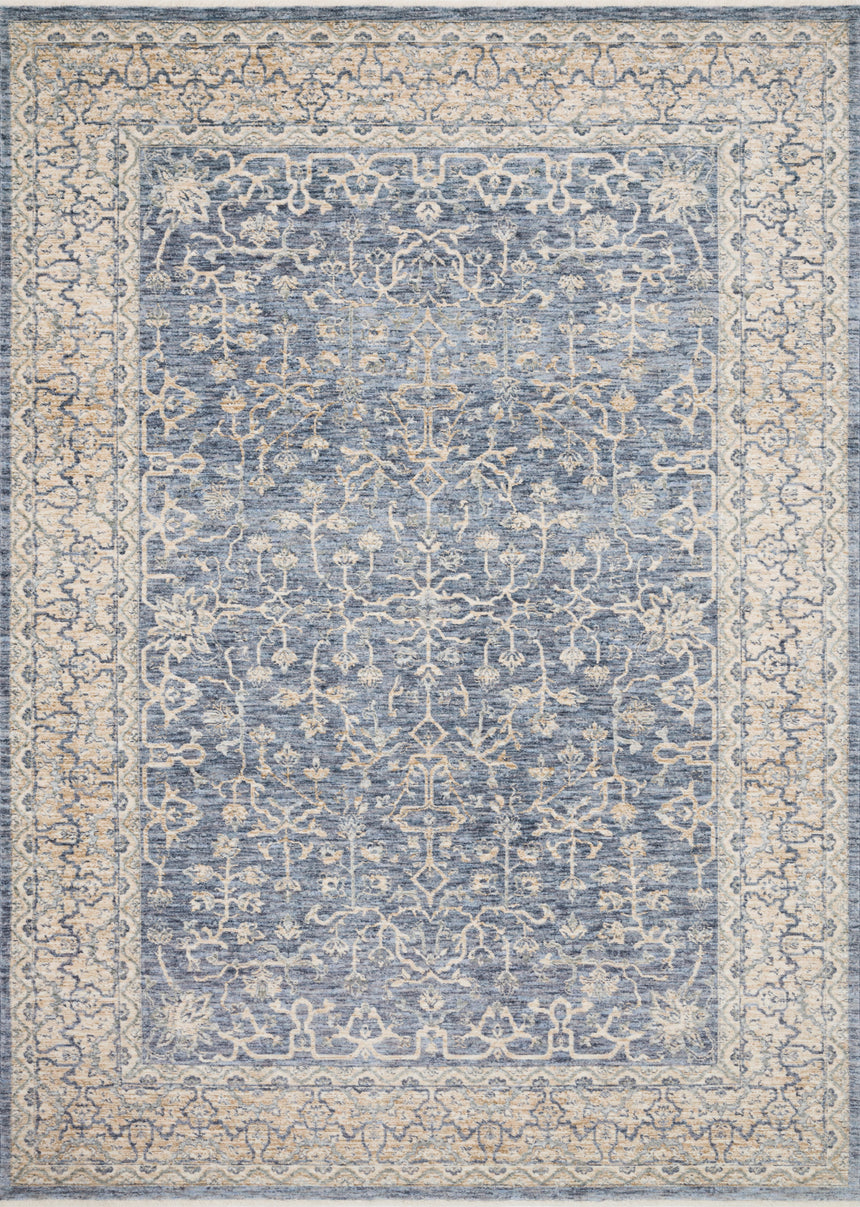 Pandora Rug 04 | Dark Blue / Ivory