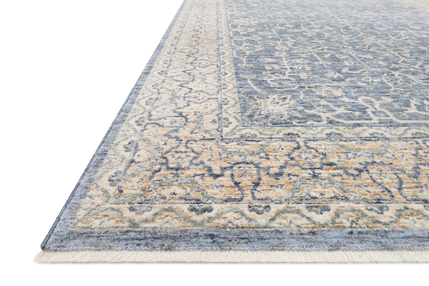 Pandora Rug 04 | Dark Blue / Ivory