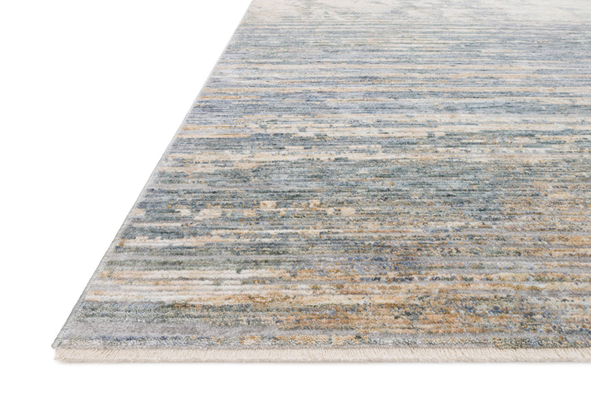 Pandora Rug 06 | Ivory / Blue