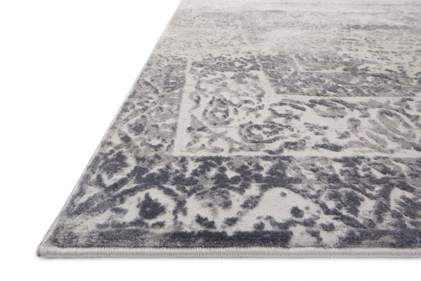 Patina Rug 03 | Silver / Lt. Grey