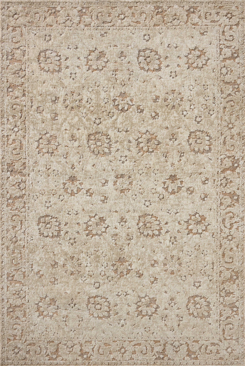 Percival Rug 04 | Natural / Salmon