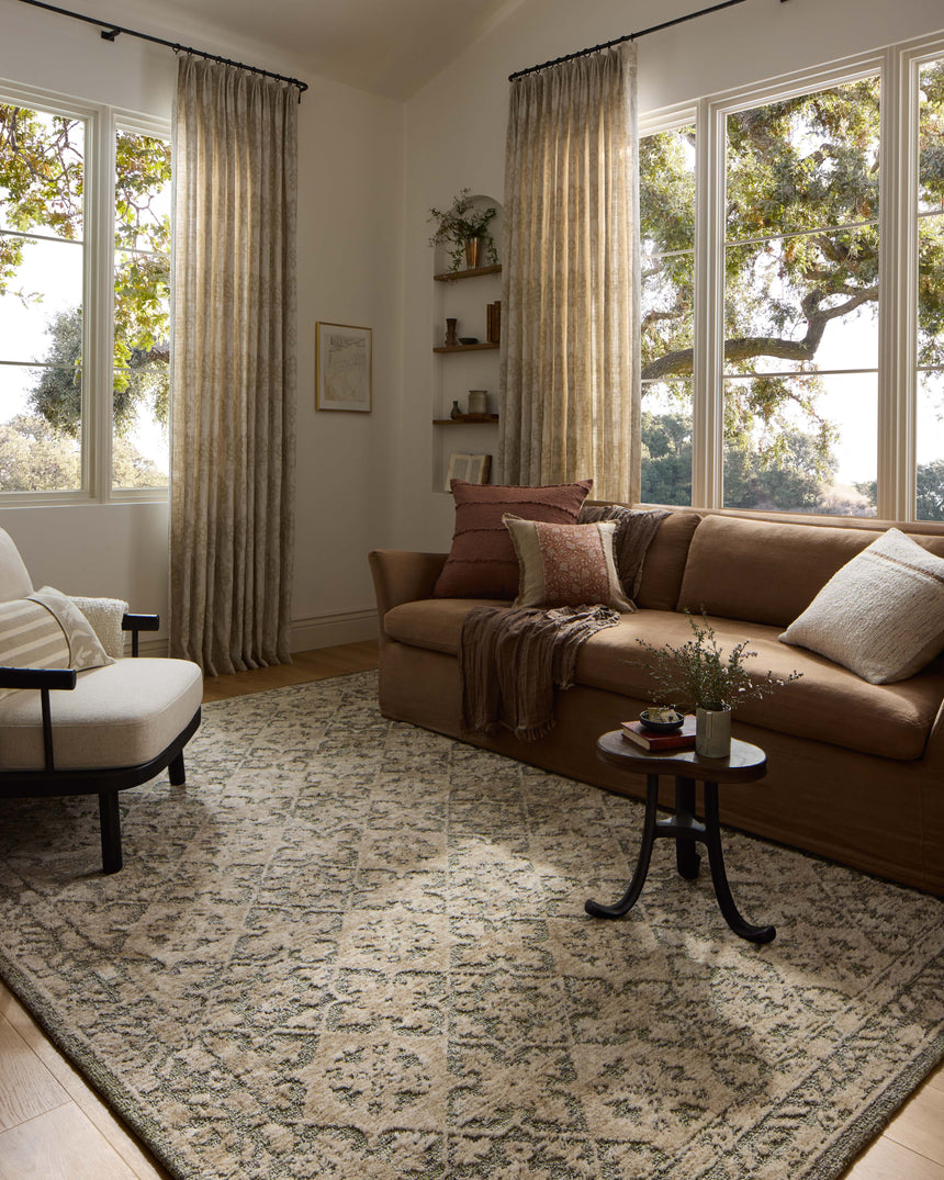 Percival Rug 07 | Sage / Stone