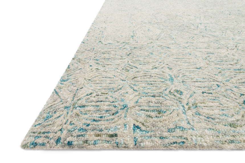 Peregrine Rug 05 | Aqua