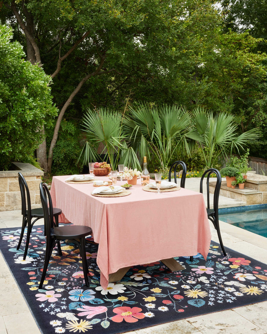 Perennial Rug 02 | Black