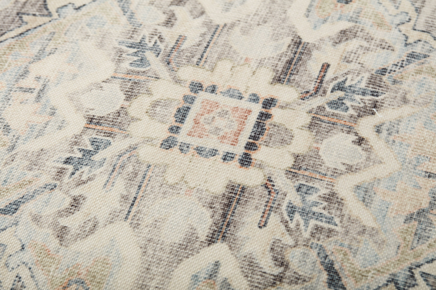 Beige / Multi Pouf | LPF0021