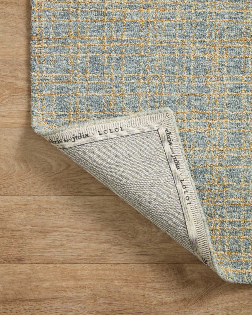 Polly Rug 03 | Blue / Sand