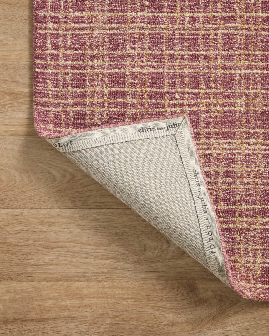 Polly Rug 03 | Berry / Natural