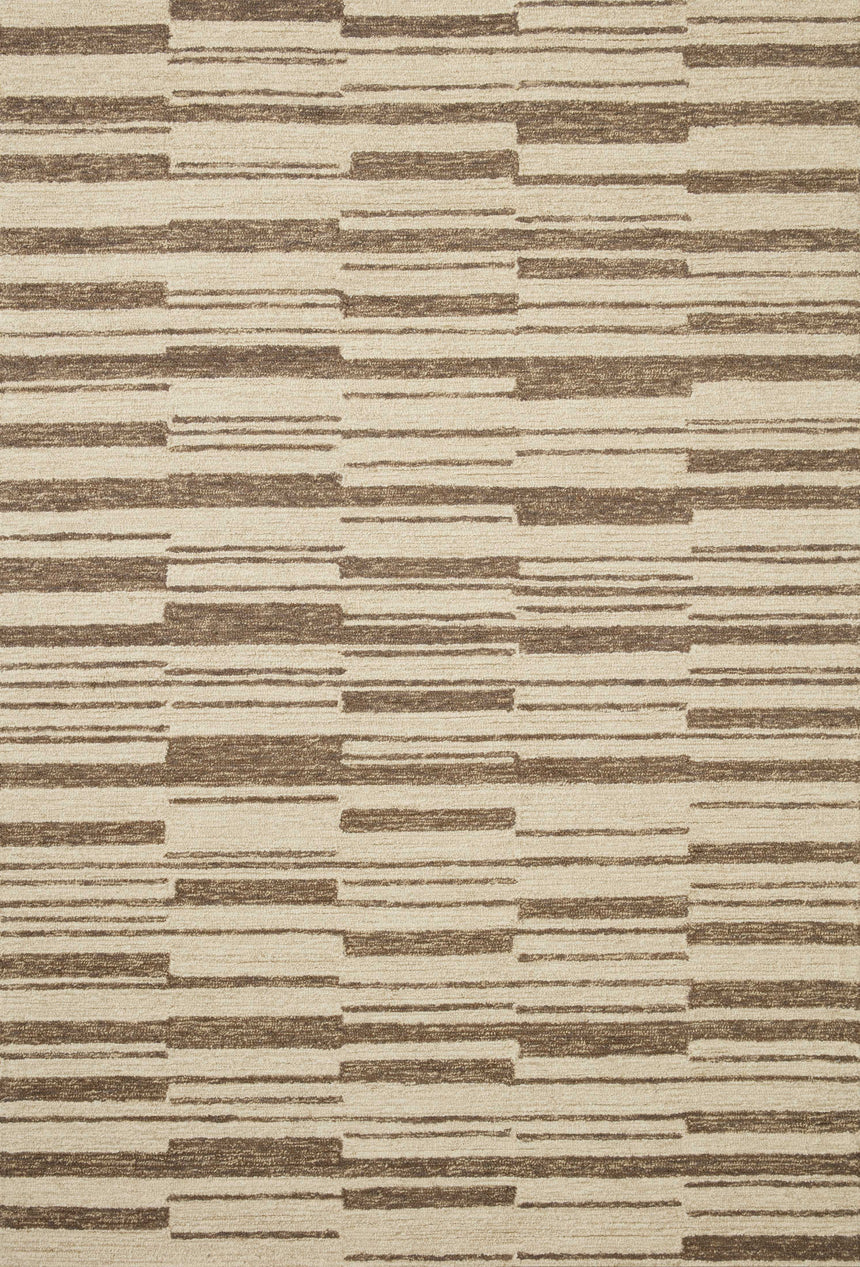 Polly Rug 04 | Beige / Tobacco